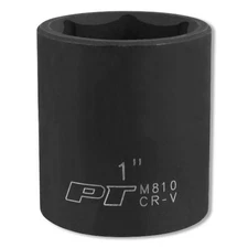 Performance Tool M810 1 Inch Impact Socket, 1/2 Inch Drive
