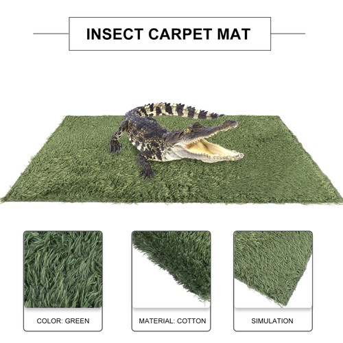 2 Pcs Climbing Pet Mat Bearded Dragon Tank Flooring Reptile Carpet - Picture 8 of 12