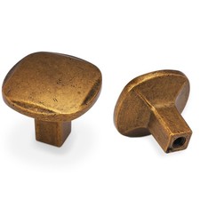 10 Pack Kitchen Cabinet Handles Antique Brass Cabinet Knobs Vintage Drawer Kn...
