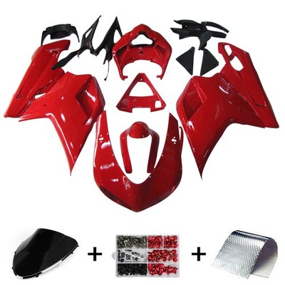 AMOTOPART Fairing Kit Bodywork ABS  fit For Ducati 1098 2007-2011 2#