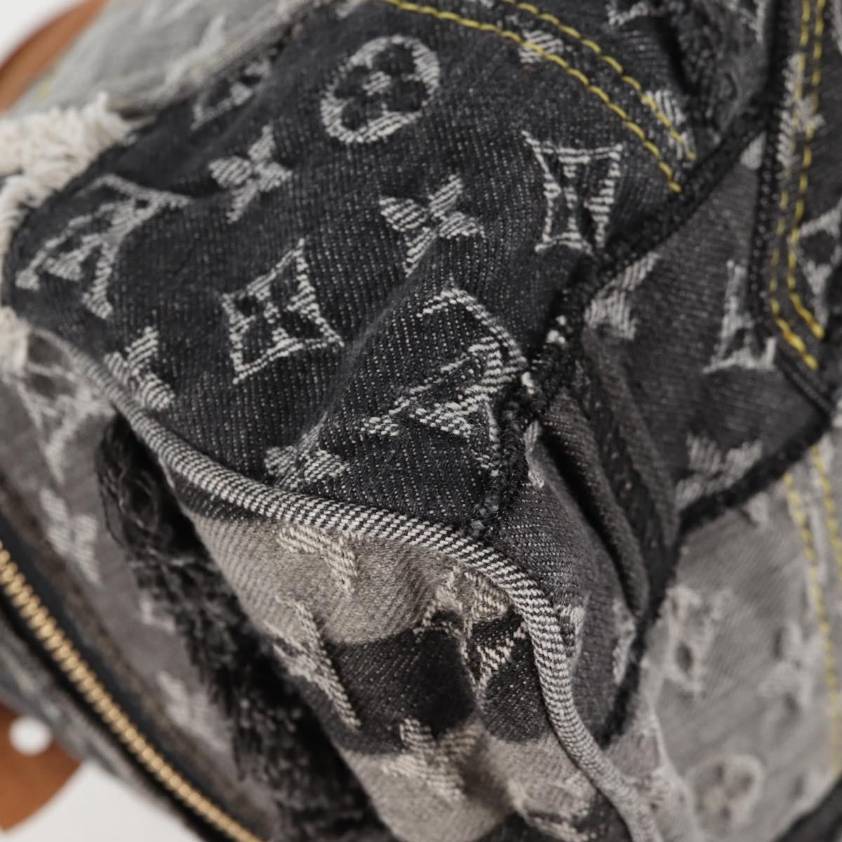 LOUIS VUITTON Monogram Denim Patchwork Speedy 30 … - image 16