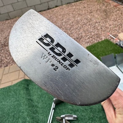 Dunlop DDH WP 2 Putter Steel Shaft Golf Club Classic Design 35'' Mallet