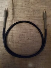 1 Cardas Crosslink 1  Custom Hand  Terminated By The Silent Terminators 1 Meter