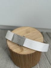 Prada Vintage Metal Buckle Clothes Jacket Women’s Black White Size 108 / 3 Cm