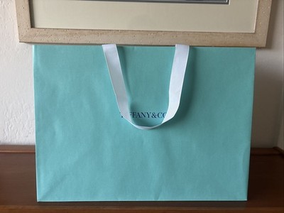 TIFFANY & Co. Bird on the Rock Tiffany Blue Gift/Shopping Bag 15