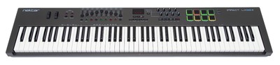 Nektar Impact LX88+ Keyboard USB MIDI Controller Tasten Studio Bitwig 8-Track