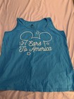 Disney Parks Ears To America Mickey Mouse Blue Tank Top Women’s X-Large — photo 1