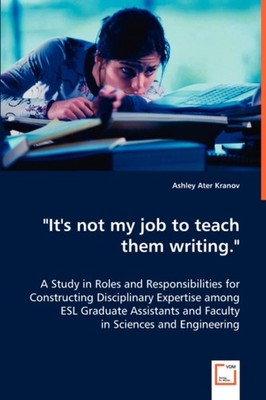 Kranov - It's not my job to teach them writing. - New paperback or s - X555z