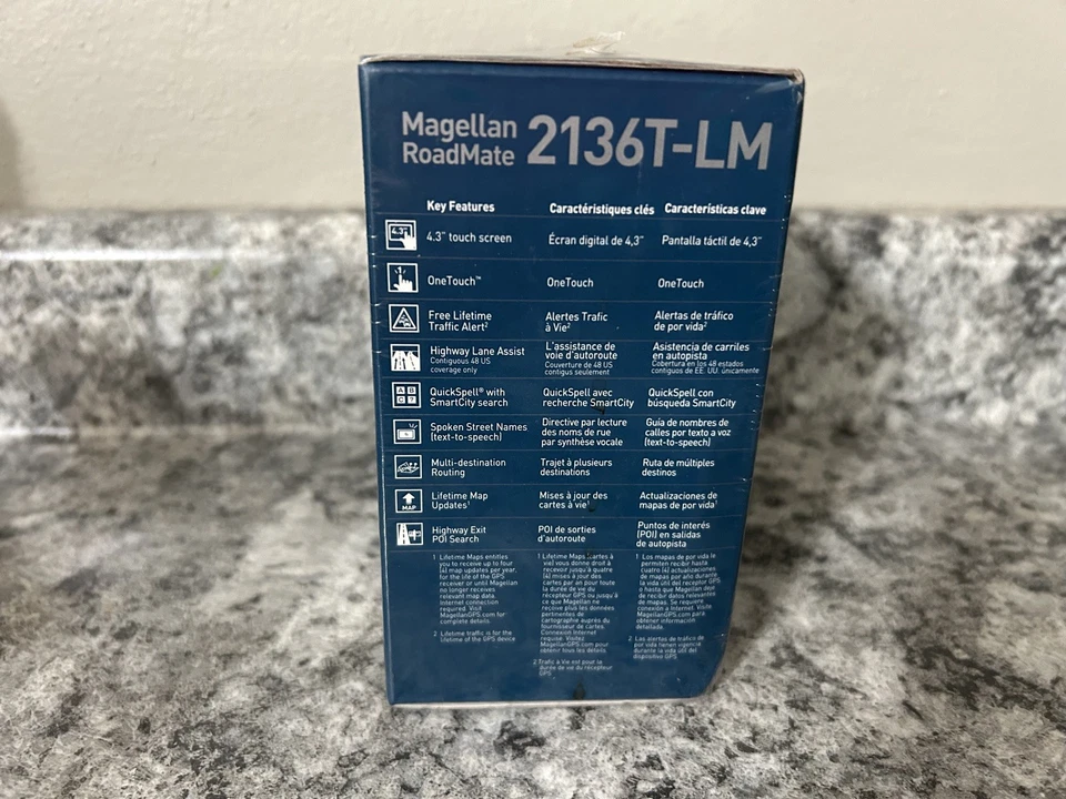 Magellan RoadMate 2136T-LM Automotive GPS Receiver New Sealed - Image 3 of 4