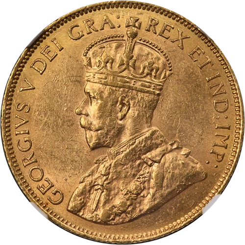 1914 Canada Gold $10 NGC MS61