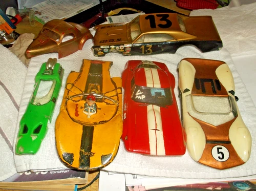 VINTAGE LEXAN SLOR CAR BODY LOT