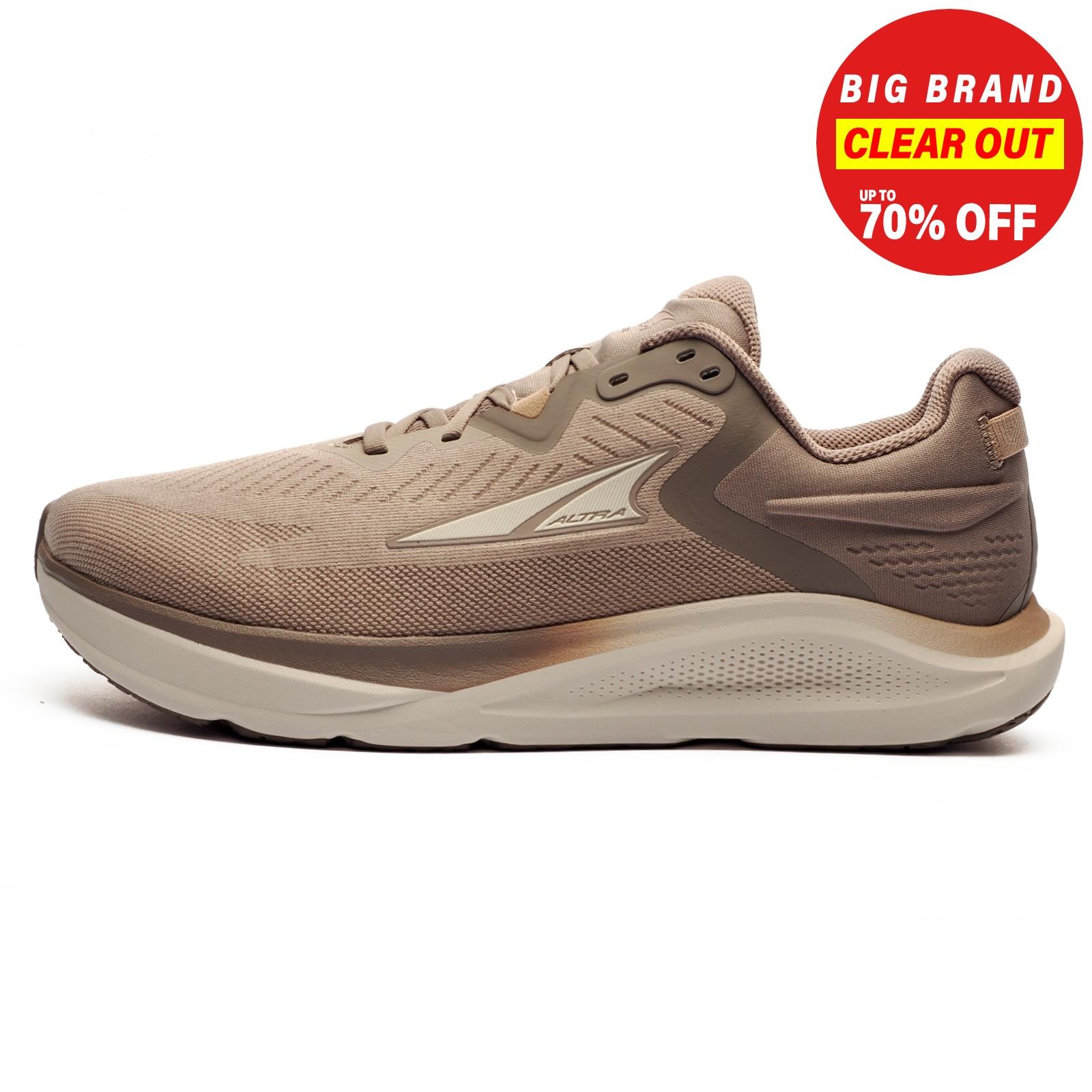 Altra Paradigm 8 Mens Premium Running Shoes Gym Fitness Workout Trainers Taupe