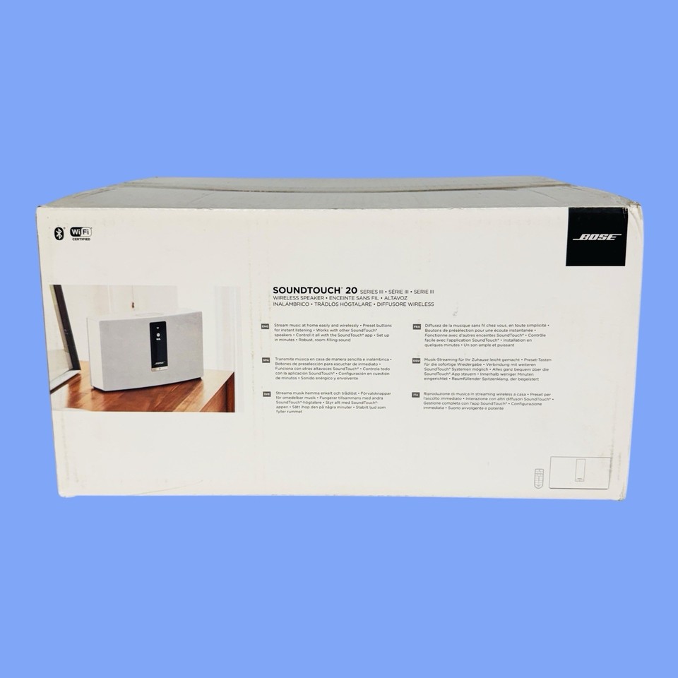 New, Open Box, Bose SoundTouch 20 Series III, White - Latest Version | eBay