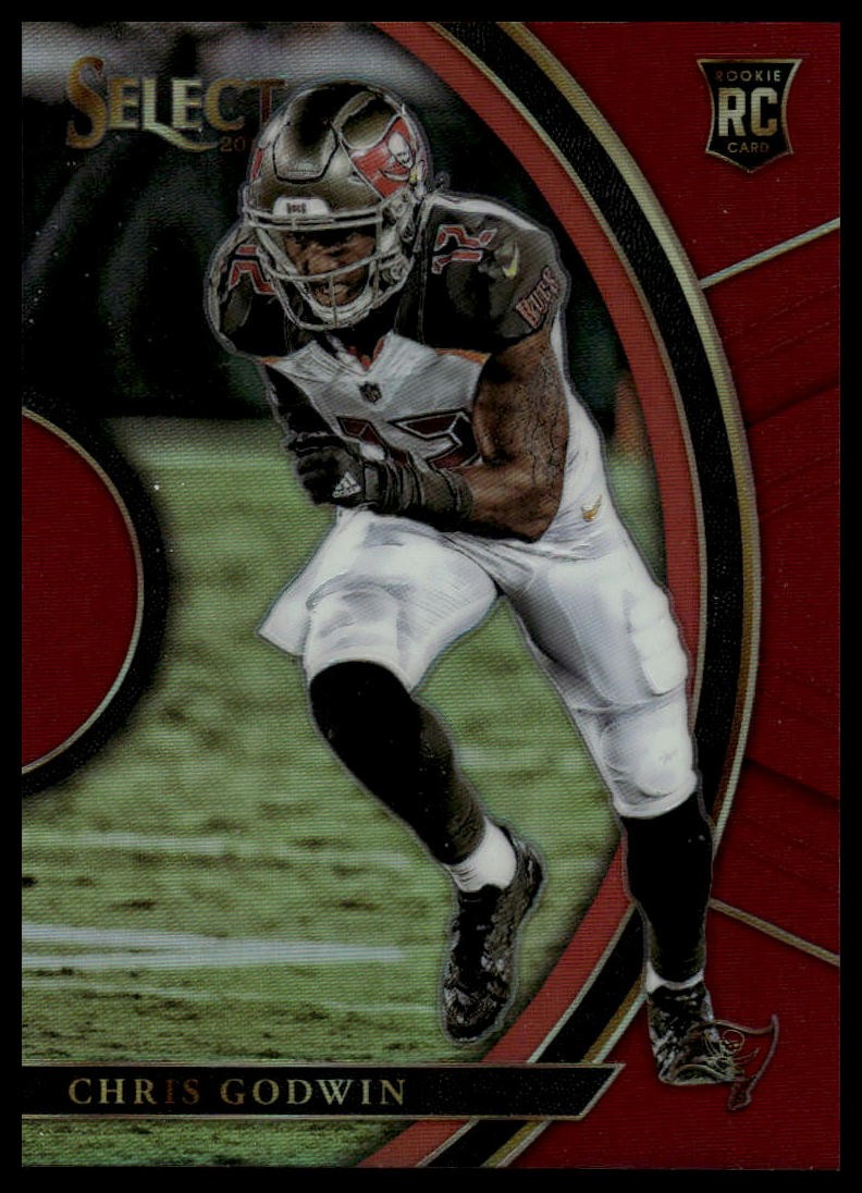 2017 Panini Select #96 Chris Godwin Maroon #/99
