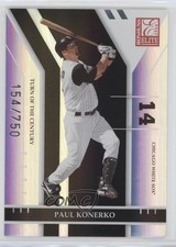 2004 Donruss Elite Turn of the Century 154/750 Paul Konerko #20 ni4