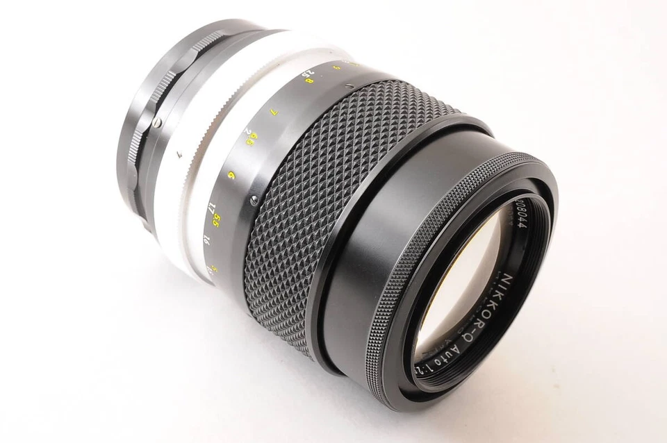 NIKON NIKKOR Q Auto 135mm F/2.8 Manual Focus Film Camera Lens FROM JAPAN #CMR2 - Изображение 3 из 4