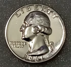 🟅 1961 PROOF 90% Silver Wash. Quarter 25¢ @ MELT*