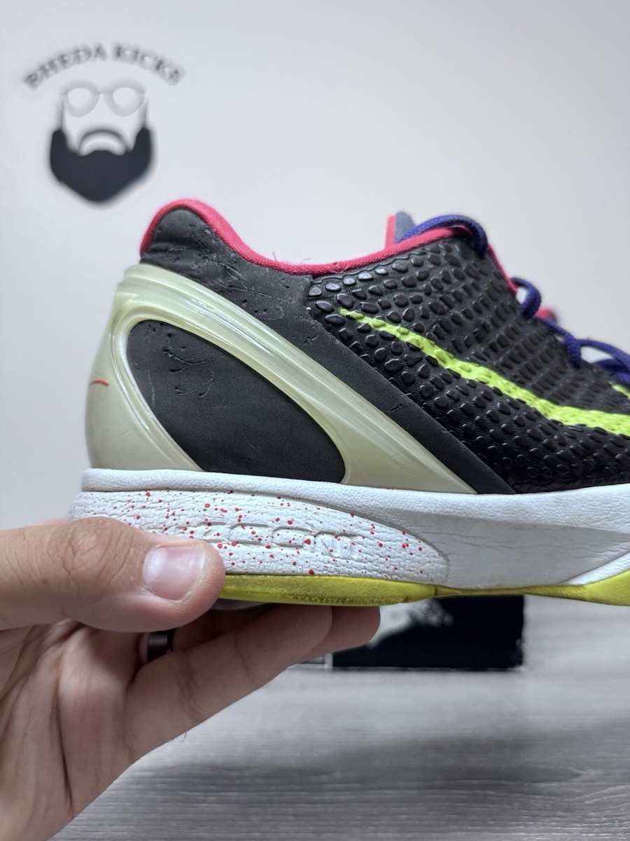 Size 14 - Nike Zoom Kobe 6 Supreme Chaos 2011 446442-500 Black