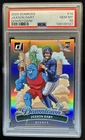 2025 Panini Donruss Jaxson Dart Downtown! SP RC SSP Rookie #14 Giants PSA 10