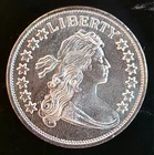 Bust Dollar Design Liberty Eagle Shield Rare Bullion-0.999 Silver 1 Oz Art Coin