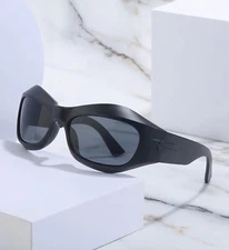 Cyberpunk Y2K Sunglasses Women Men Sports Square Sun Glasses Ladies 2022 Luxury