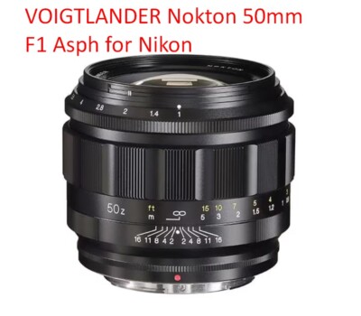 Voigtlander NOKTON 50mm F1 (Nikon Zマウント)