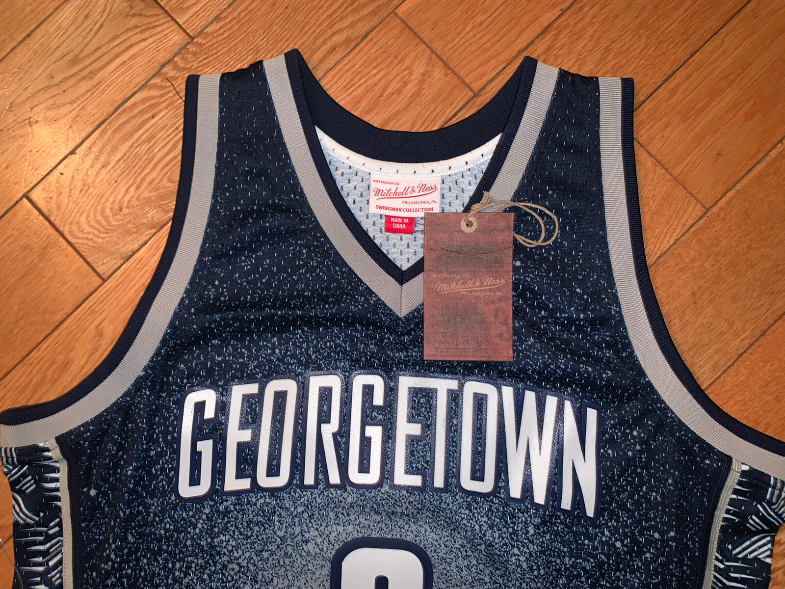 Allen Iverson Hoyas 199596 Mitchell Ness Swingman Jersey