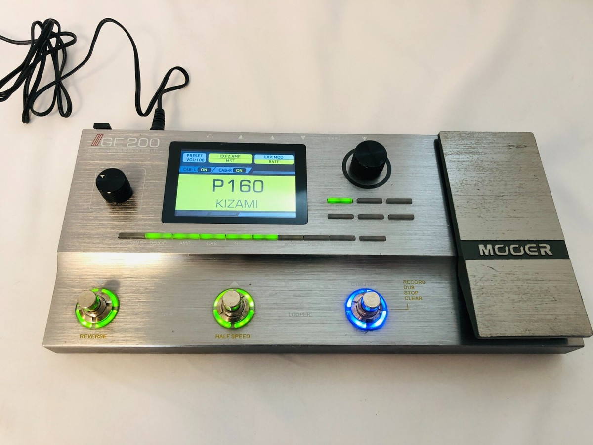 Mooer GE-200 Amp Modeling Electric Guitar Digital Multi