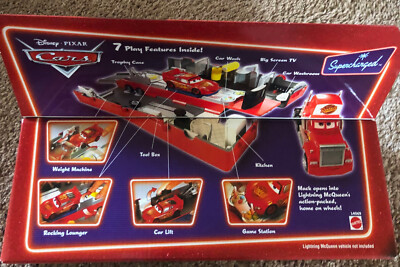 Disney Pixar Cars Mack Truck Playset Supercharged | eBay