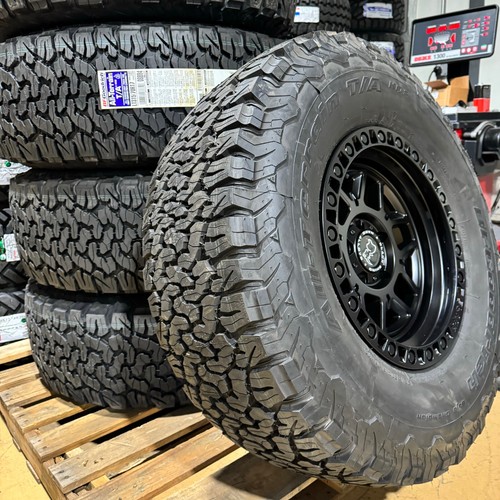5) 17x9 Black Rhino Kelso Wheels Rims 35" BFG AT Tires 5x5 Jeep Wrangler JK JL - Picture 4 of 5