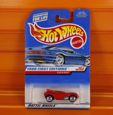 Hot Wheels - 1998 - CAT-A-PULT (5SP's, schwarzes Logo) First Editions 38/40 #681