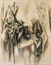 WIFREDO LAM Art Poster or Rolled Canvas Print "La lumière de la jungle"
