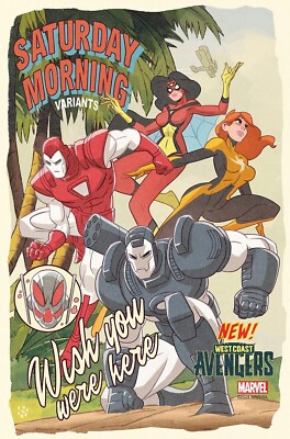 West Coast Avengers #1 2024 Galloway Cover E Marvel Comics EB206