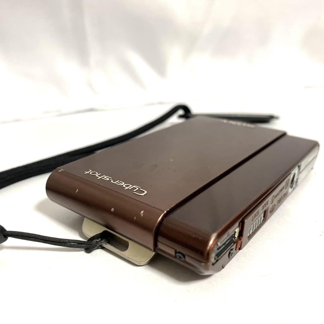 SONY DSC-T77 Digital Camera Brown Cyber Shot 4.0x Optical Zoom | eBay