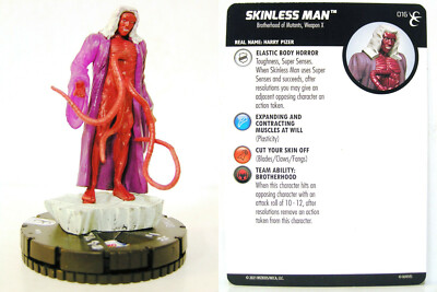 HeroClix - #016 Skinless Man - X-Men Rise and Fall