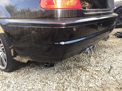 01 06 Bmw E46 M3 Rear Bumper Cover Reinforcement Bar Pdc Sensor Oem Rear Ebay