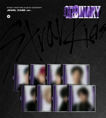 STRAY KIDS [ODDINARY] Album JEWEL CASE SEUNGMIN CD+Buch+Karte+Foto+etc+Pre-Order