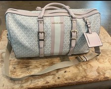 Michael Kors Bedford Travel Extra-large Logo Stripe Weekender Bag