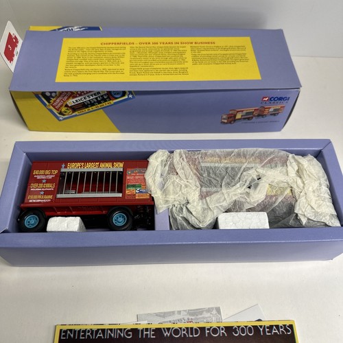 Corgi Classics 97889 AEC Cage Truck & Trailer 1/50 Chipperfield NIB - Picture 7 of 9