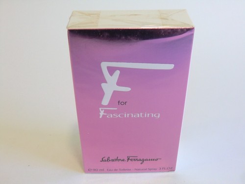 Salvatore Ferragamo F para Fascinante EDT Nat Spray 90 ml - 3,0 OZ NUEVO EN CAJA EMBALAJE ORIGINAL - Imagen 3 de 4