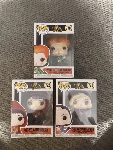 Funko - Hocus Pocus - Sanderson Sisters Winifred #770 / Sarah #771 / Mary #772