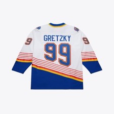 St Louis Blues Wayne Gretzky #99 Mitchell & Ness White 1995/96 NHL Legacy Jersey