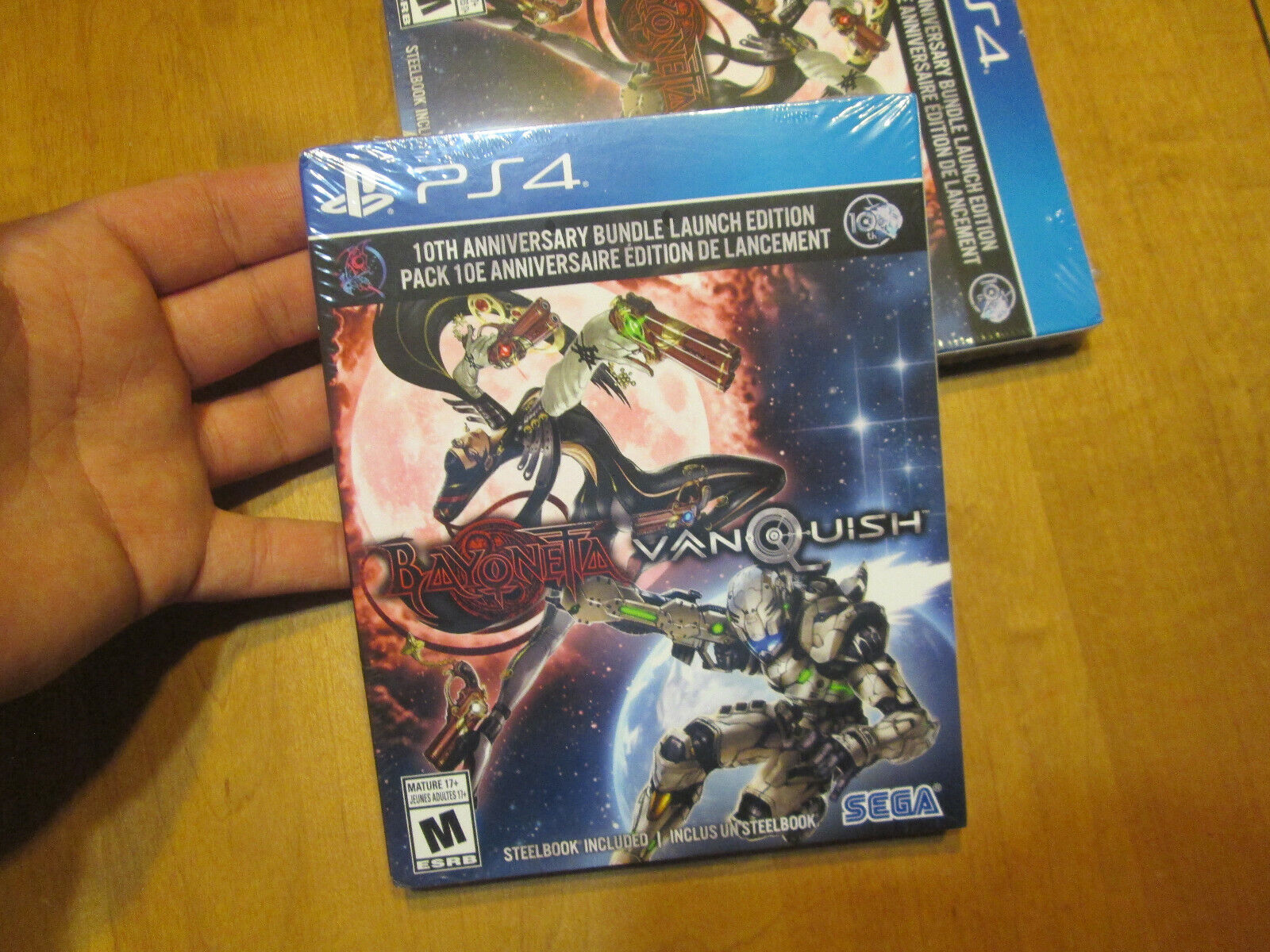 Bayonetta Vanquish Bundle Steelbook Launch Edition PlayStation PS4 EU PAL  Sealed