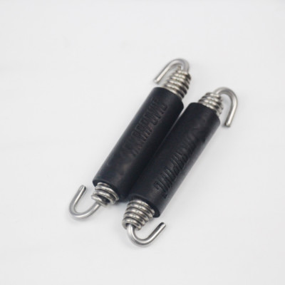 2 pcs 85mm Motorcycle Exhaust Spring Stainless Steel Spring Hooks Muffler Pipe