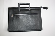 Aktentasche Aktenmappe Arbeitstasche mit Griffe - ca. 60er Jahre - NEU -Vintage