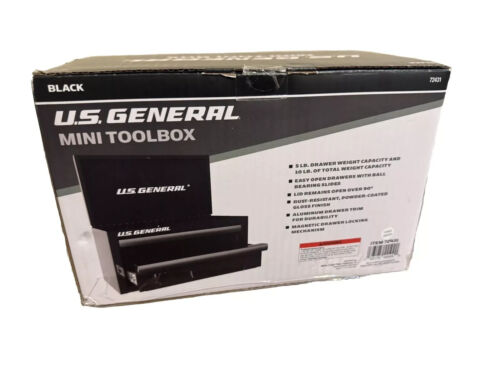 BRAND NEW BLACK U.S. General Mini Tool Box