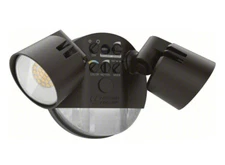 (2) LITHONIA LIGHTING HGX LED 2RH ALO SWW2 120 PIR DDB