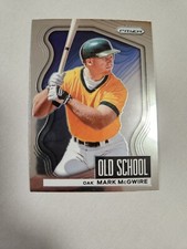 2022 Panini Prizm - Old School Silver Prizm #OS-7 Mark McGwire