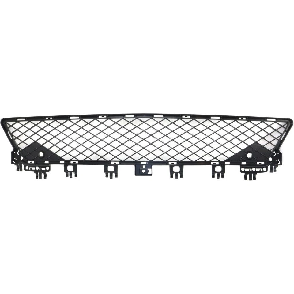 New Front Bumper Lower Grille Black Fits 2012-2015 Mercedes-Benz C250 C300 C350 - Image 2 of 4