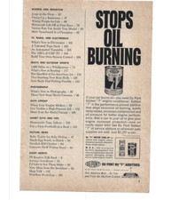 1964 Dupont Golden 7 Vintage Magazine Print Ad Oil Additive Half Page Ad